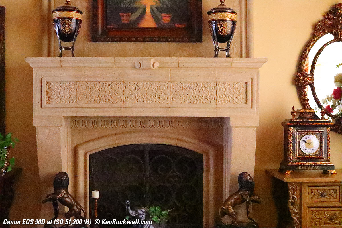 Canon 90D High ISO Sample Image File