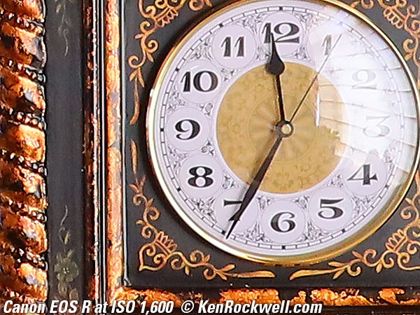 Canon EOS R High ISO Sample Image File