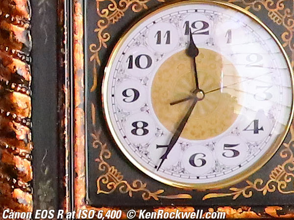 Canon EOS R High ISO Sample Image File