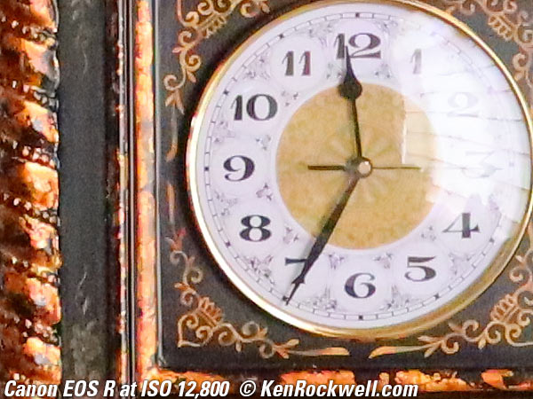 Canon EOS R High ISO Sample Image File