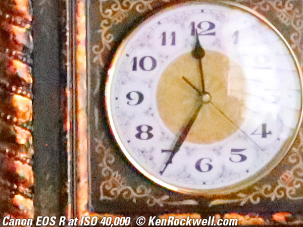 Canon EOS R High ISO Sample Image File