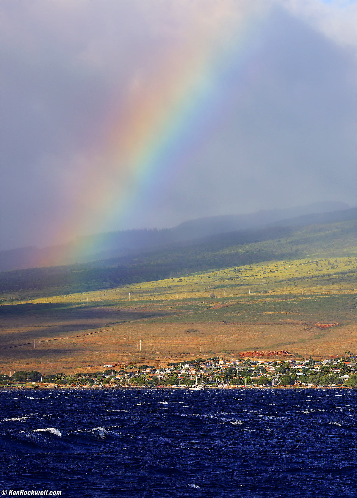 Rainbow over Lahaina