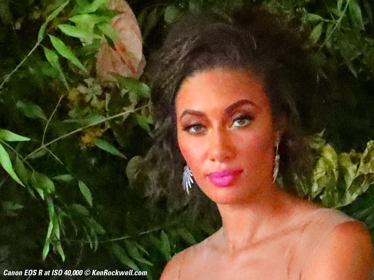 Canon EOS R High ISO Sample Image File