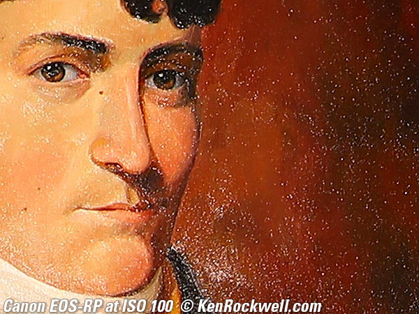 Canon EOS R High ISO Sample Image File