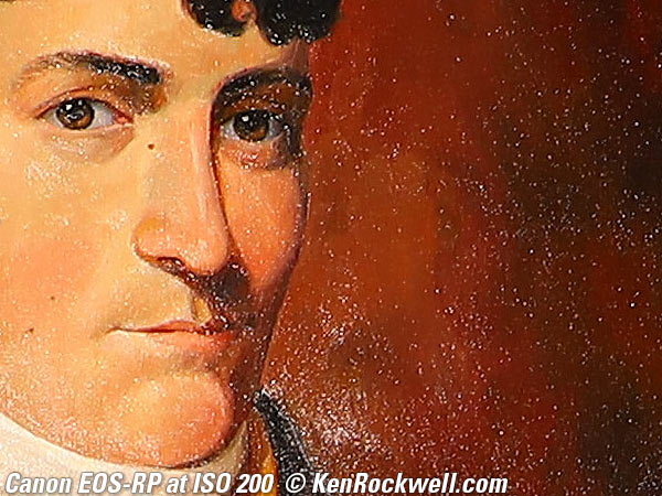 Canon EOS R High ISO Sample Image File