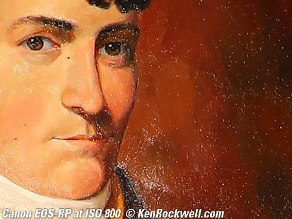 Canon EOS R High ISO Sample Image File