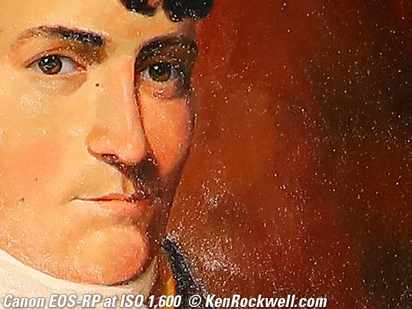 Canon EOS R High ISO Sample Image File