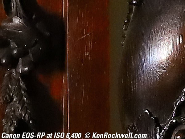 Canon EOS R High ISO Sample Image File