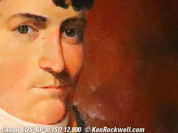 Canon EOS R High ISO Sample Image File