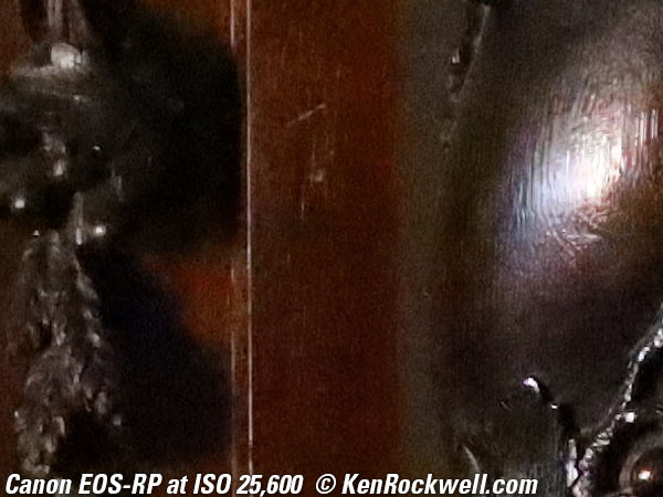 Canon EOS R High ISO Sample Image File