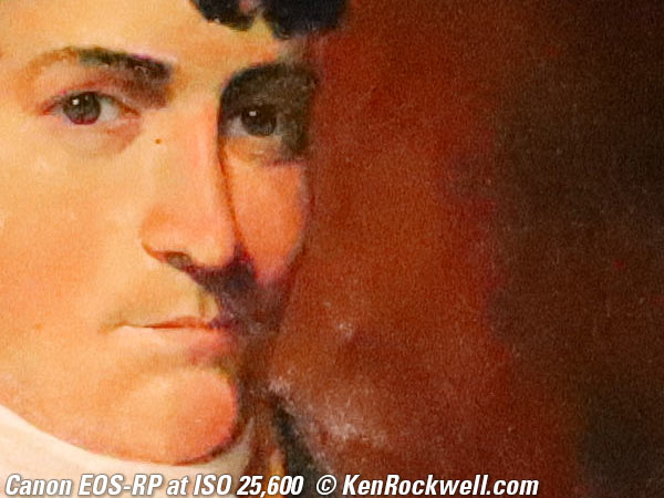 Canon EOS R High ISO Sample Image File