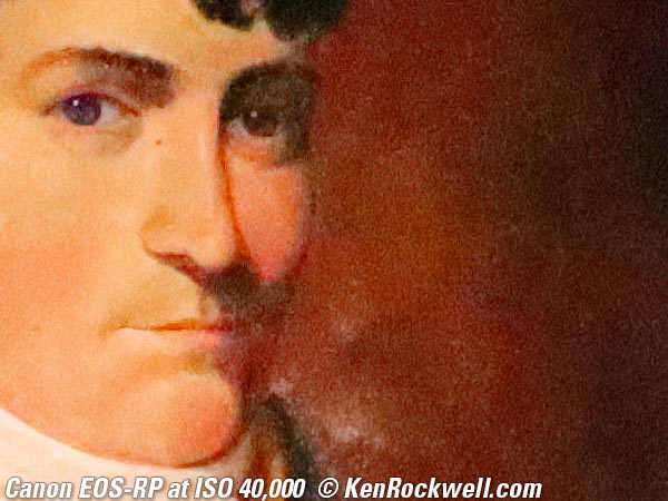 Canon EOS R High ISO Sample Image File