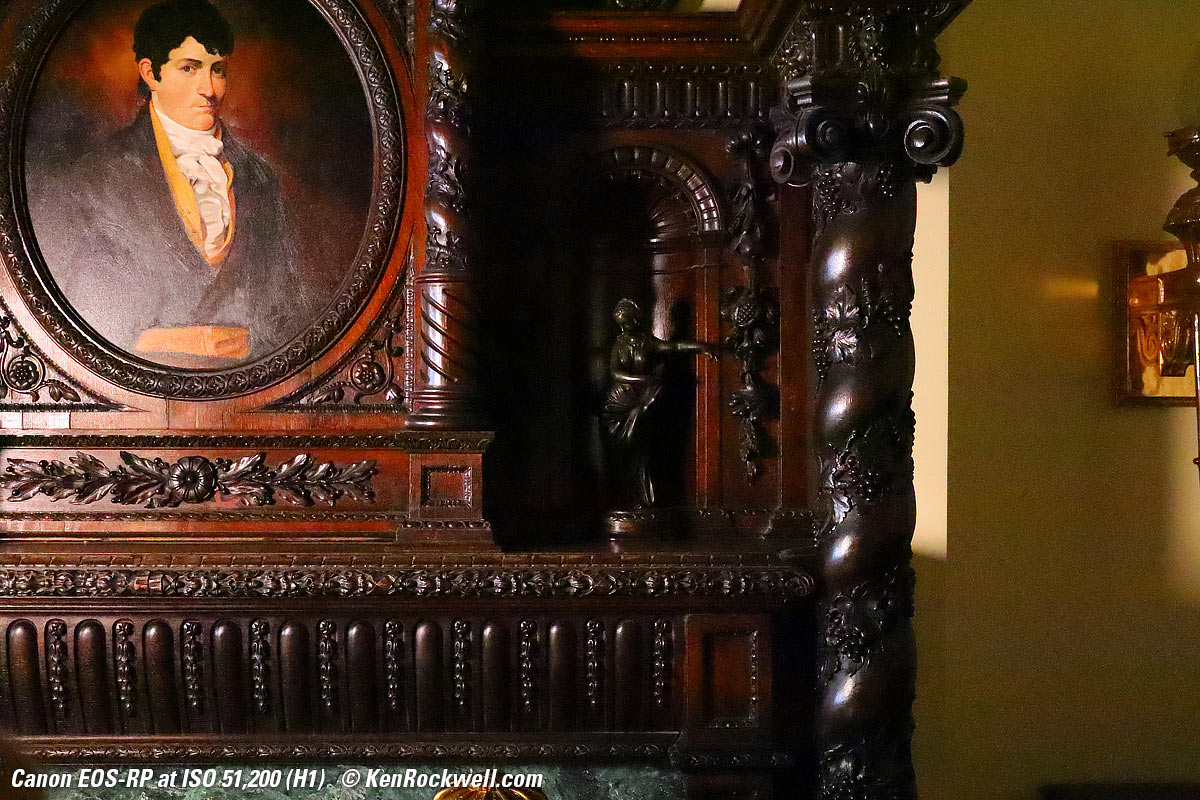 Canon EOS R High ISO Sample Image File