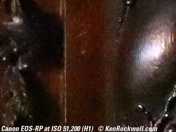 Canon EOS R High ISO Sample Image File