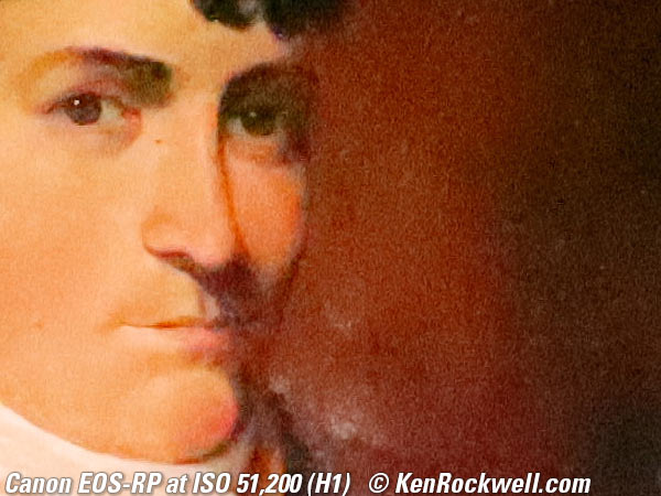 Canon EOS R High ISO Sample Image File