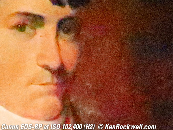 Canon EOS R High ISO Sample Image File