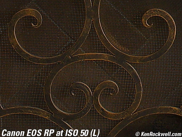 Canon EOS-RP High ISO Sample Image File