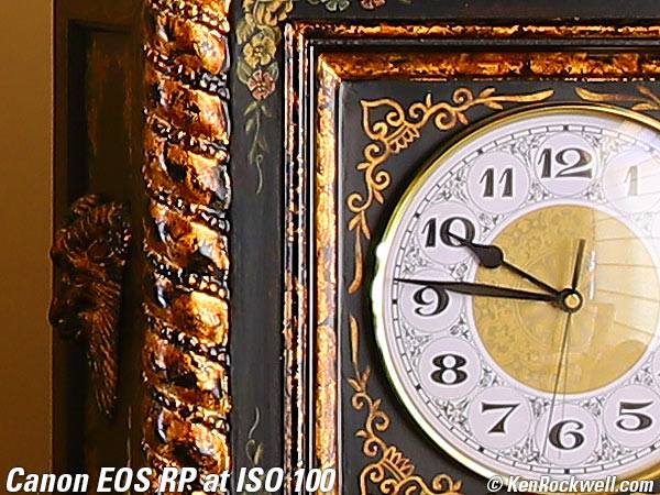 Canon EOS-RP High ISO Sample Image File