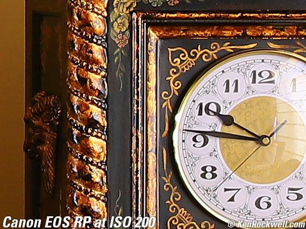 Canon EOS-RP High ISO Sample Image File