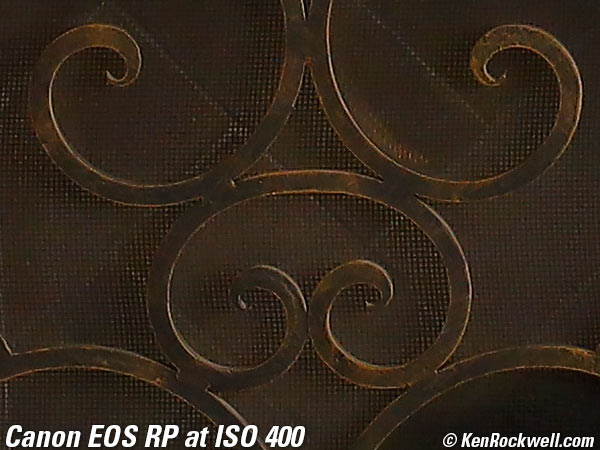 Canon EOS-RP High ISO Sample Image File