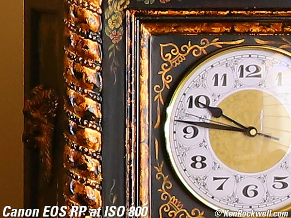 Canon EOS-RP High ISO Sample Image File