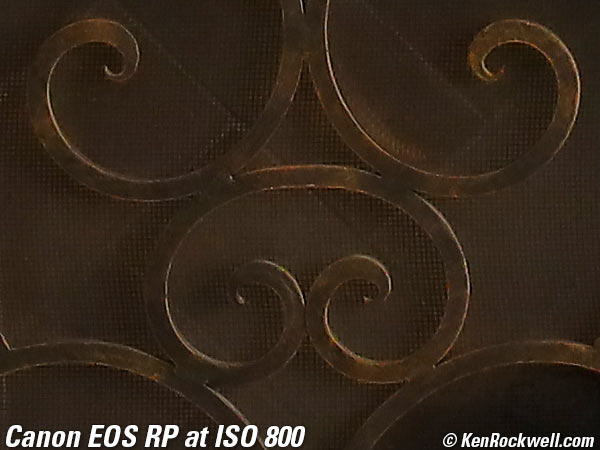 Canon EOS-RP High ISO Sample Image File