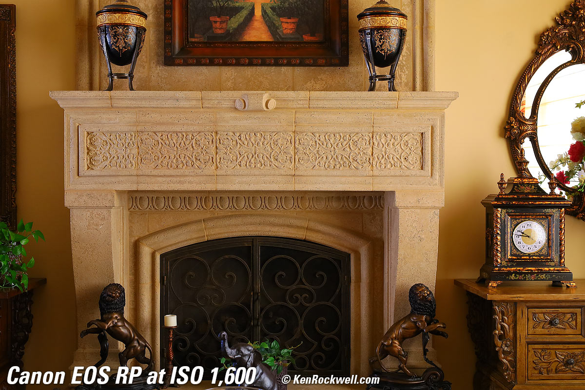 Canon EOS-RP High ISO Sample Image File