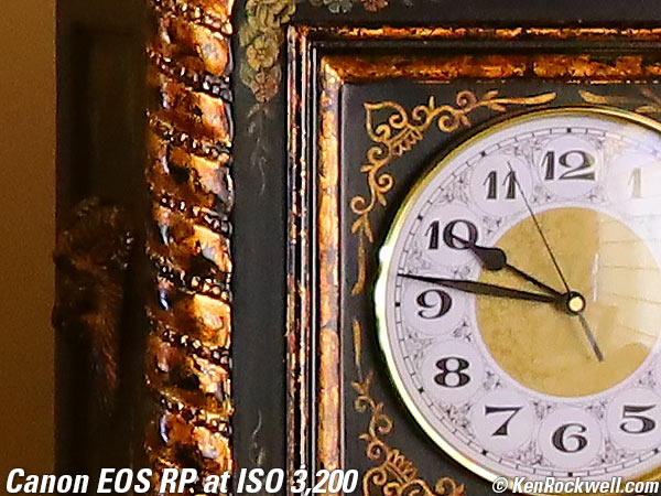 Canon EOS-RP High ISO Sample Image File