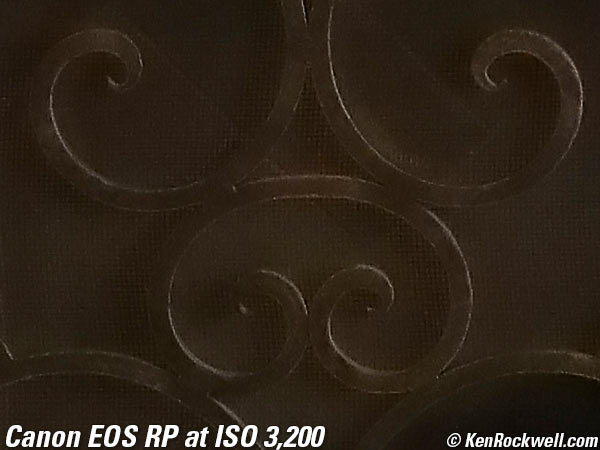 Canon EOS-RP High ISO Sample Image File