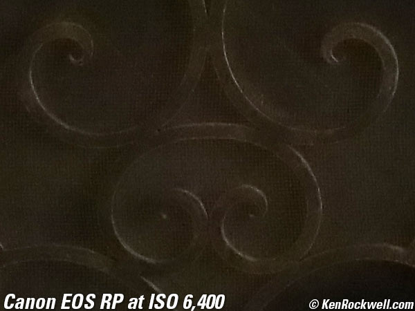 Canon EOS-RP High ISO Sample Image File