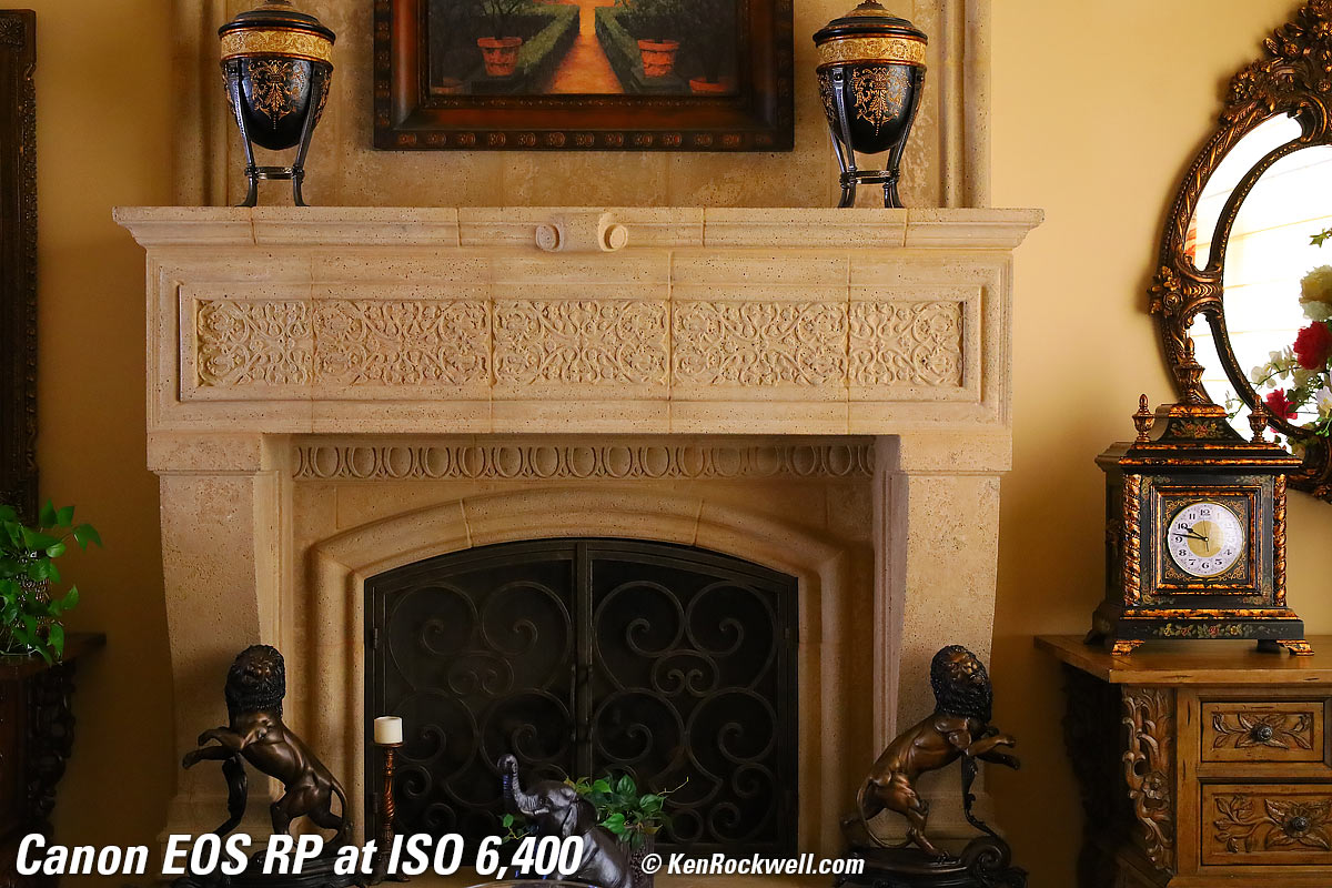 Canon EOS-RP High ISO Sample Image File