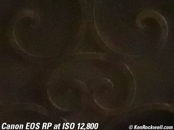 Canon EOS-RP High ISO Sample Image File