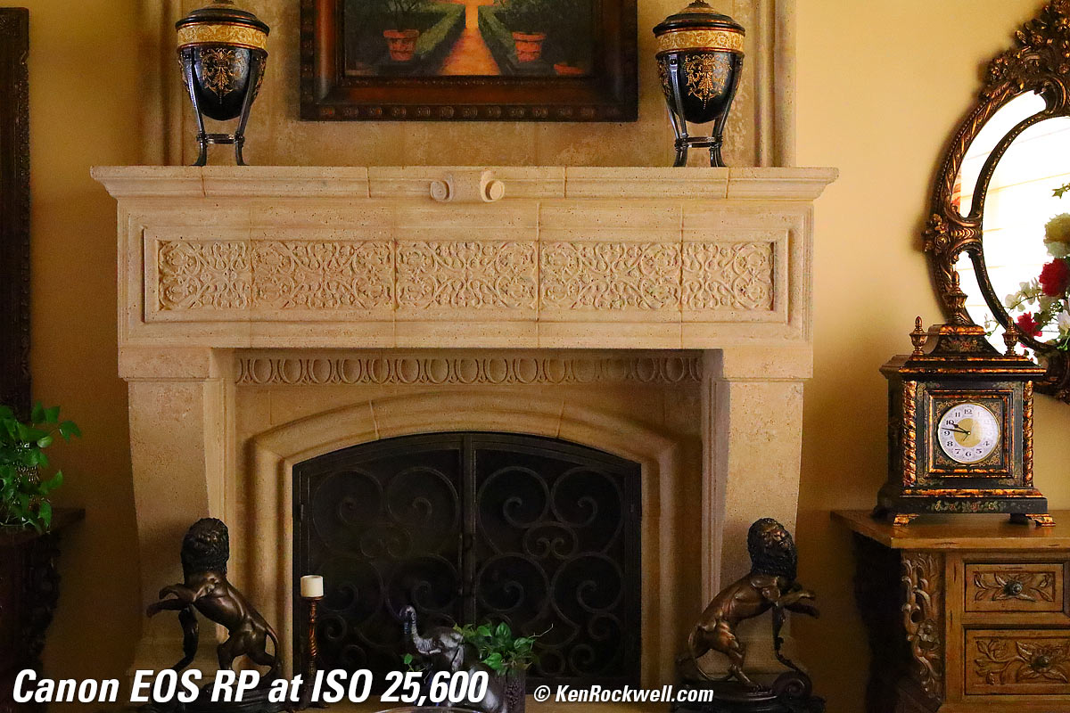 Canon EOS-RP High ISO Sample Image File