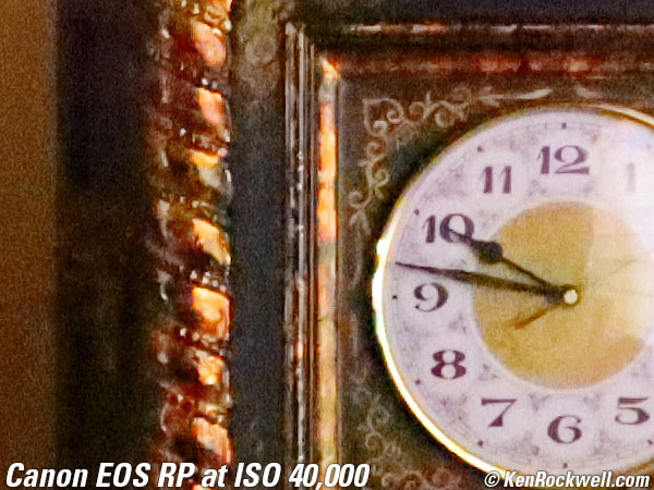 Canon EOS-RP High ISO Sample Image File