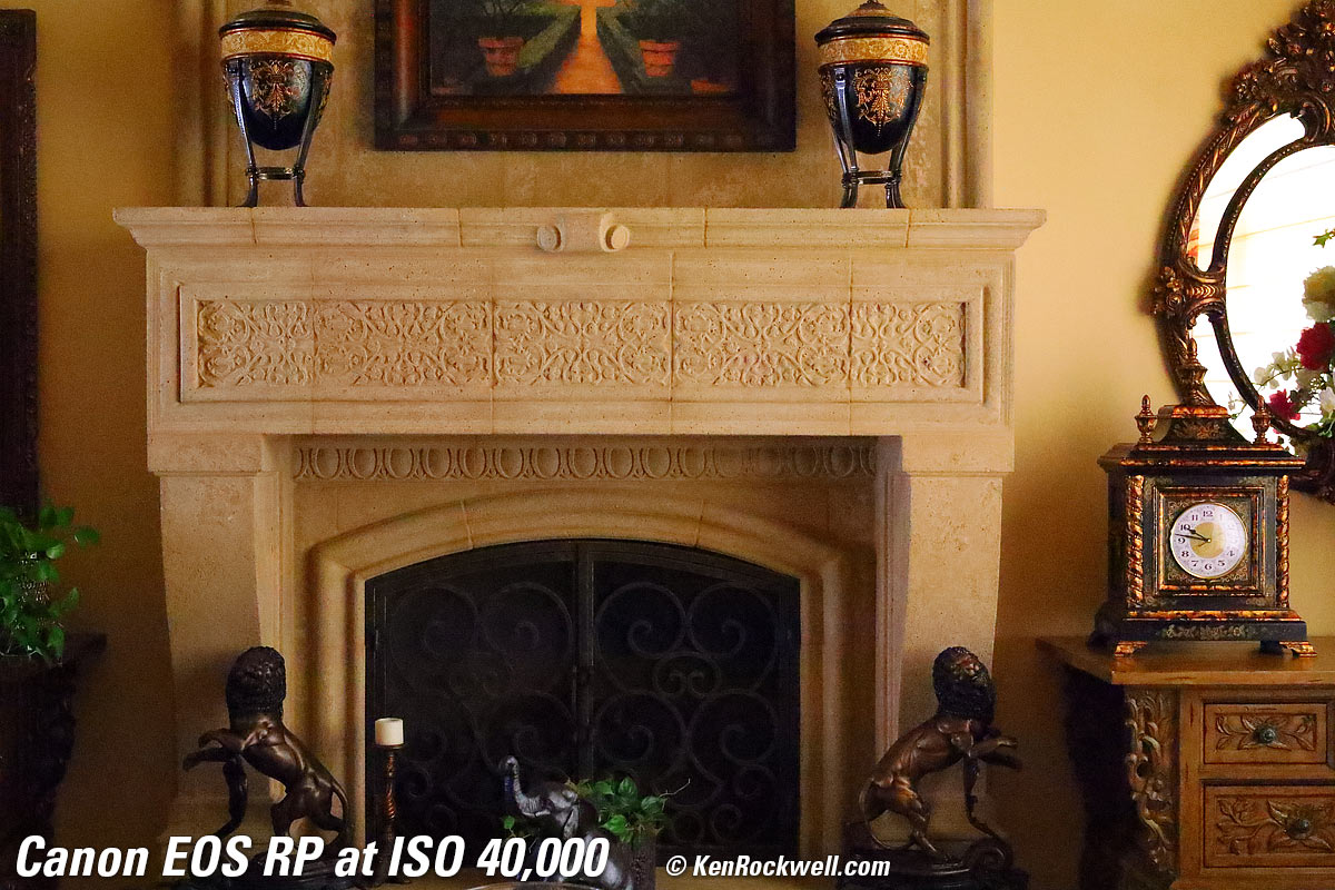 Canon EOS-RP High ISO Sample Image File