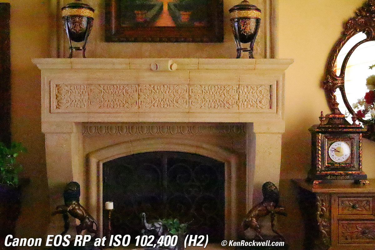 Canon EOS-RP High ISO Sample Image File