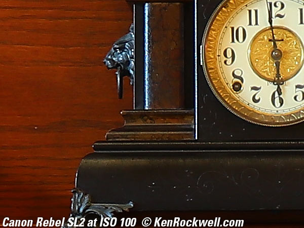 Canon SL2 high ISO sample image file