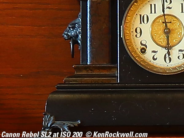 Canon SL2 high ISO sample image file