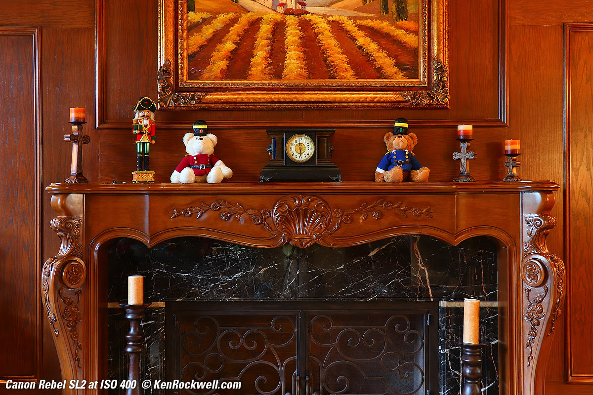 Canon SL2 high ISO sample image file