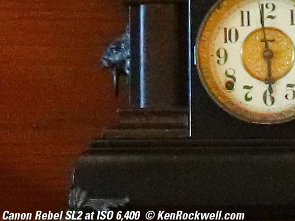 Canon SL2 high ISO sample image file