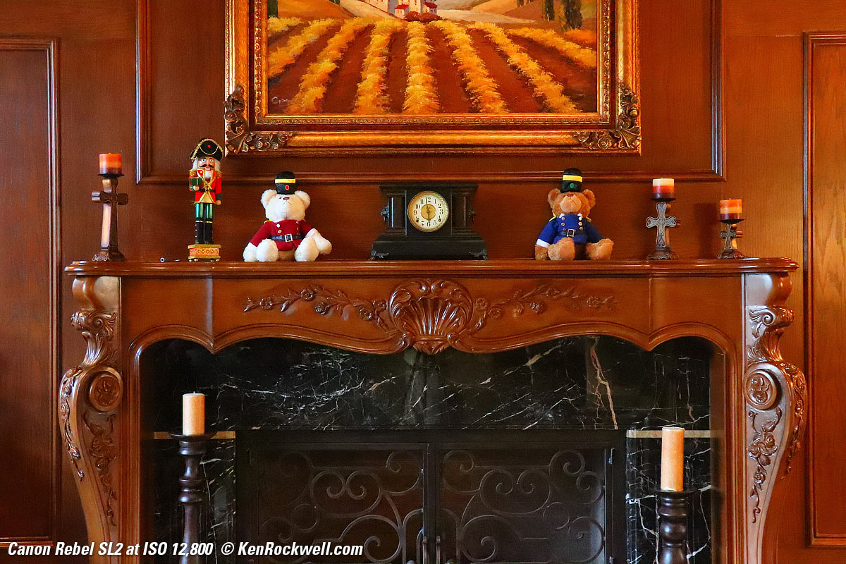 Canon SL2 high ISO sample image file