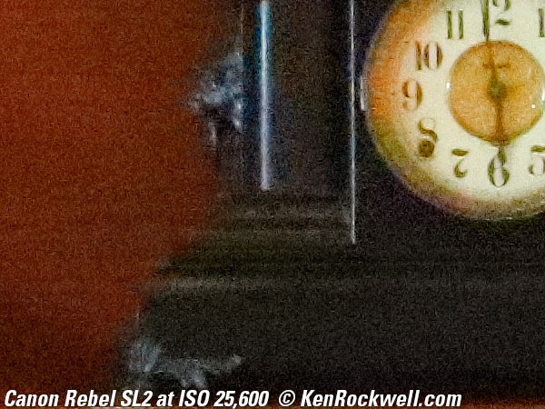 Canon SL2 high ISO sample image file