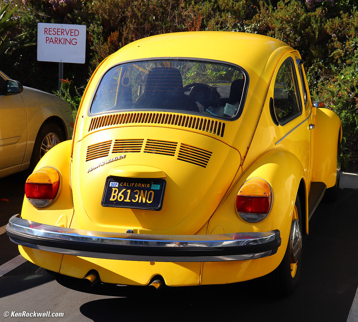 Yellow VW Bug