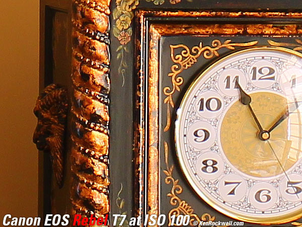 Canon T7 High ISO Sample Image File