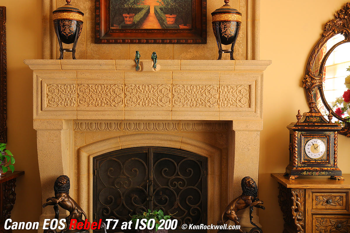 Canon T7 High ISO Sample Image File