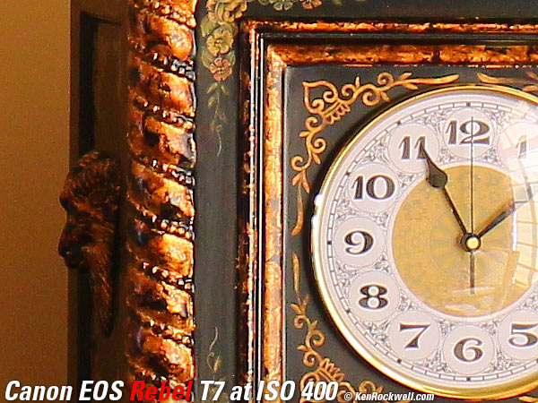 Canon T7 High ISO Sample Image File