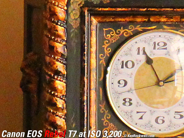 Canon T7 High ISO Sample Image File