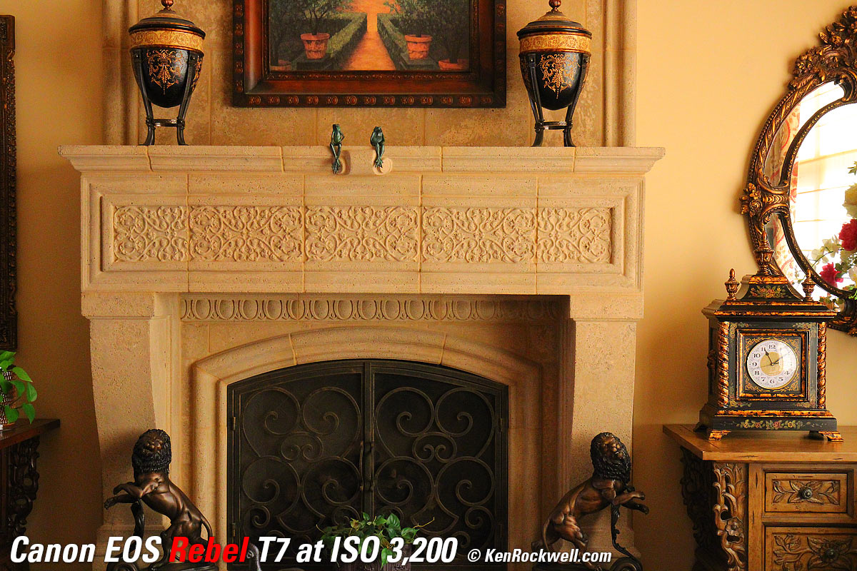 Canon T7 High ISO Sample Image File