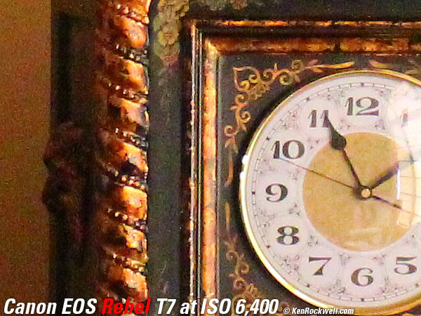 Canon T7 High ISO Sample Image File