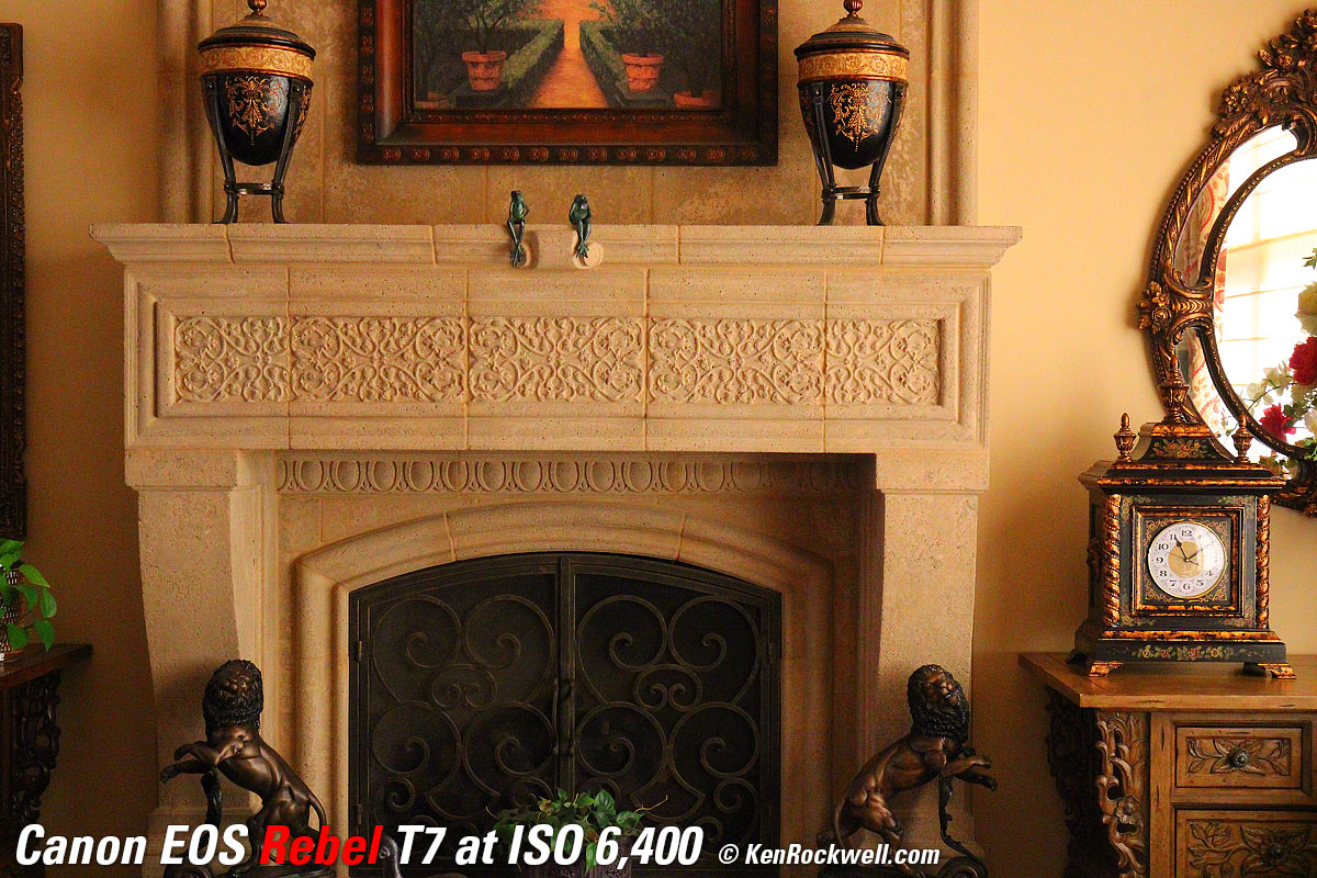 Canon T7 High ISO Sample Image File